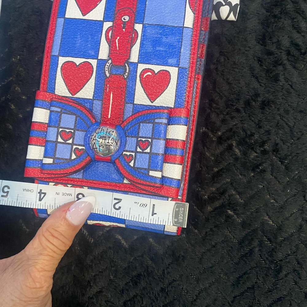 Brighton Red and Blue Heart Phone Case - Picture 7 of 9